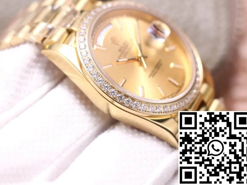 Day-Date EW Dial Factory M228348RBR-0008 Champagne Rolex 1130